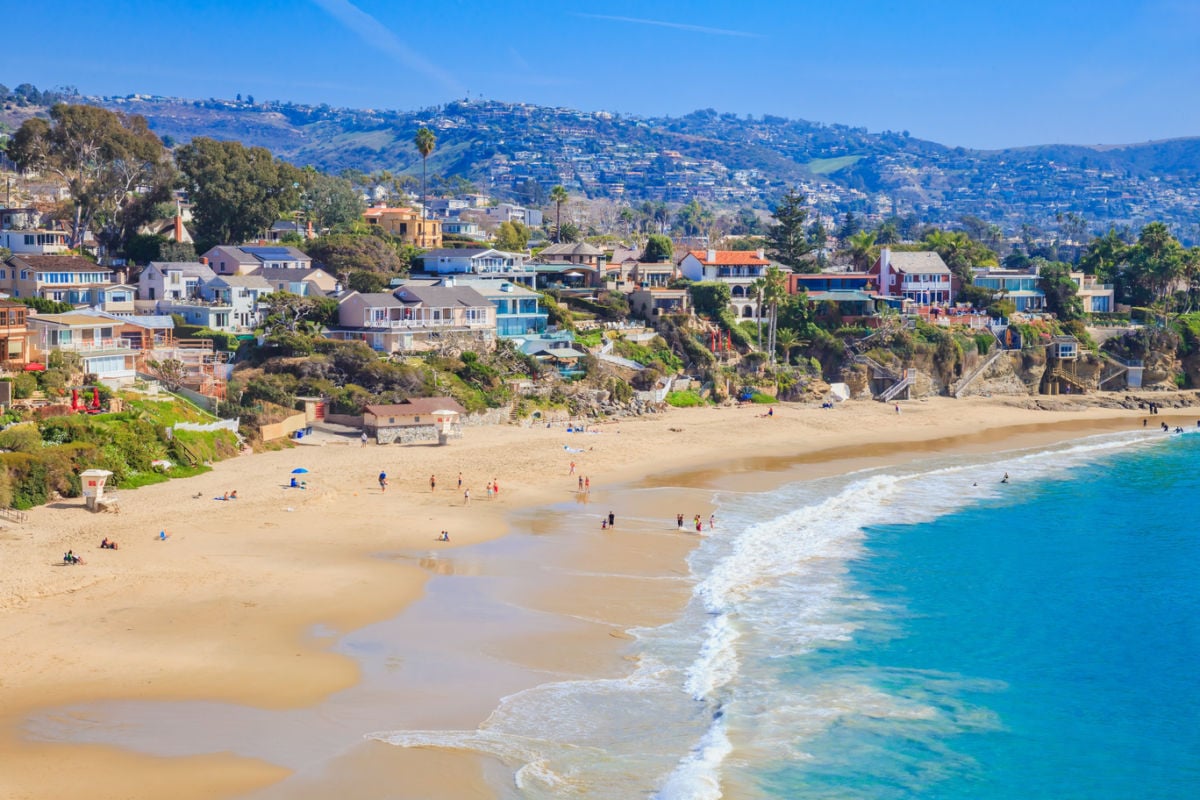 sunny day laguna beach